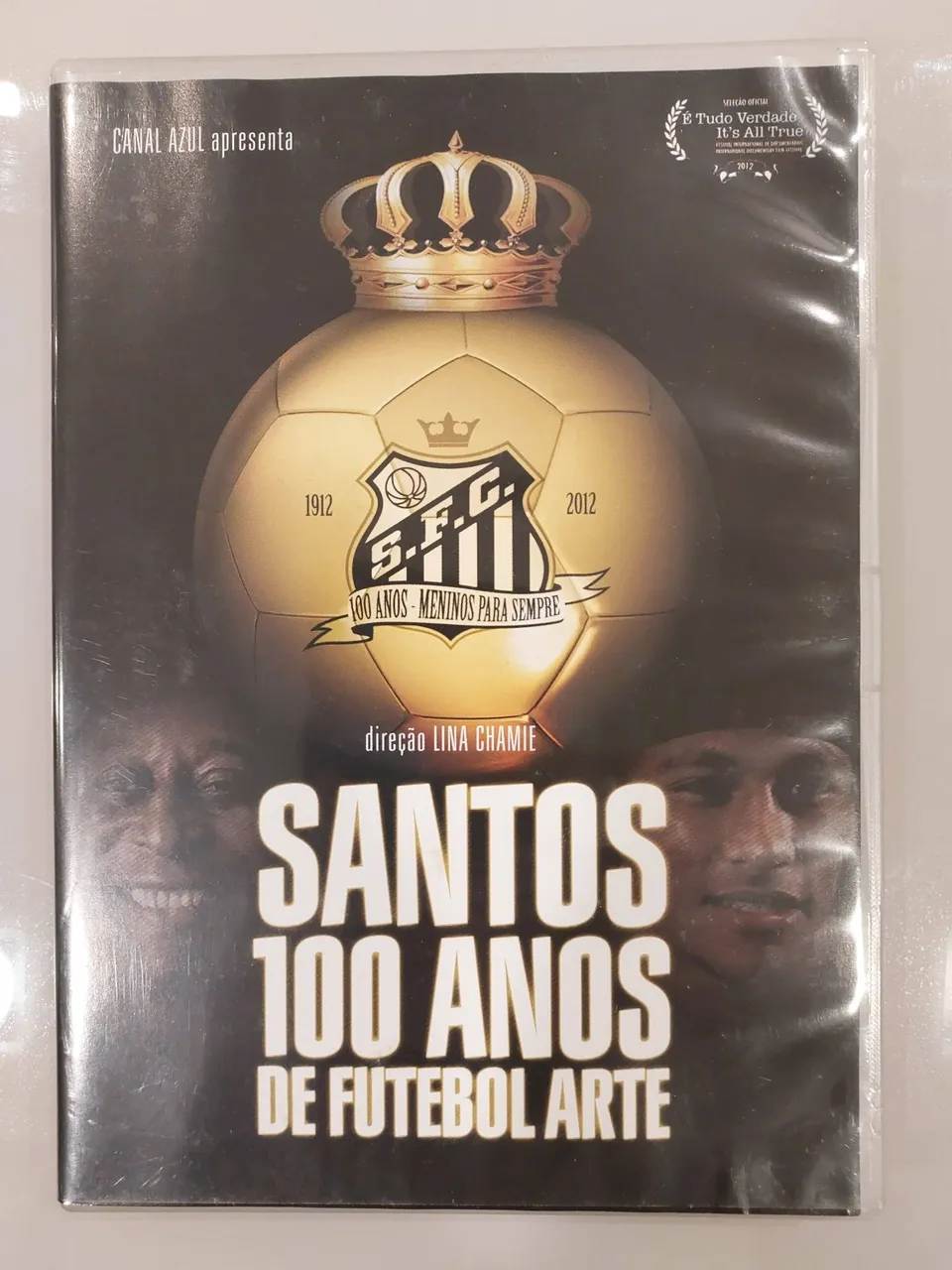 3 DVDs - Santos 100 Anos / Meninos da América / Campeão Paulista 2010