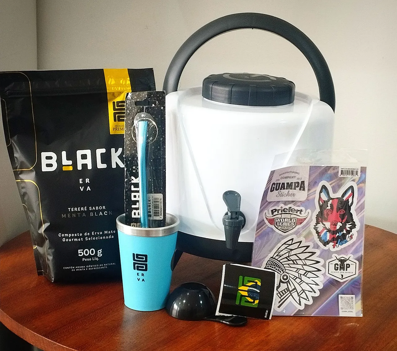Kit Completo para Tereré - Guarampa, Black Erva Mate e Acessórios
