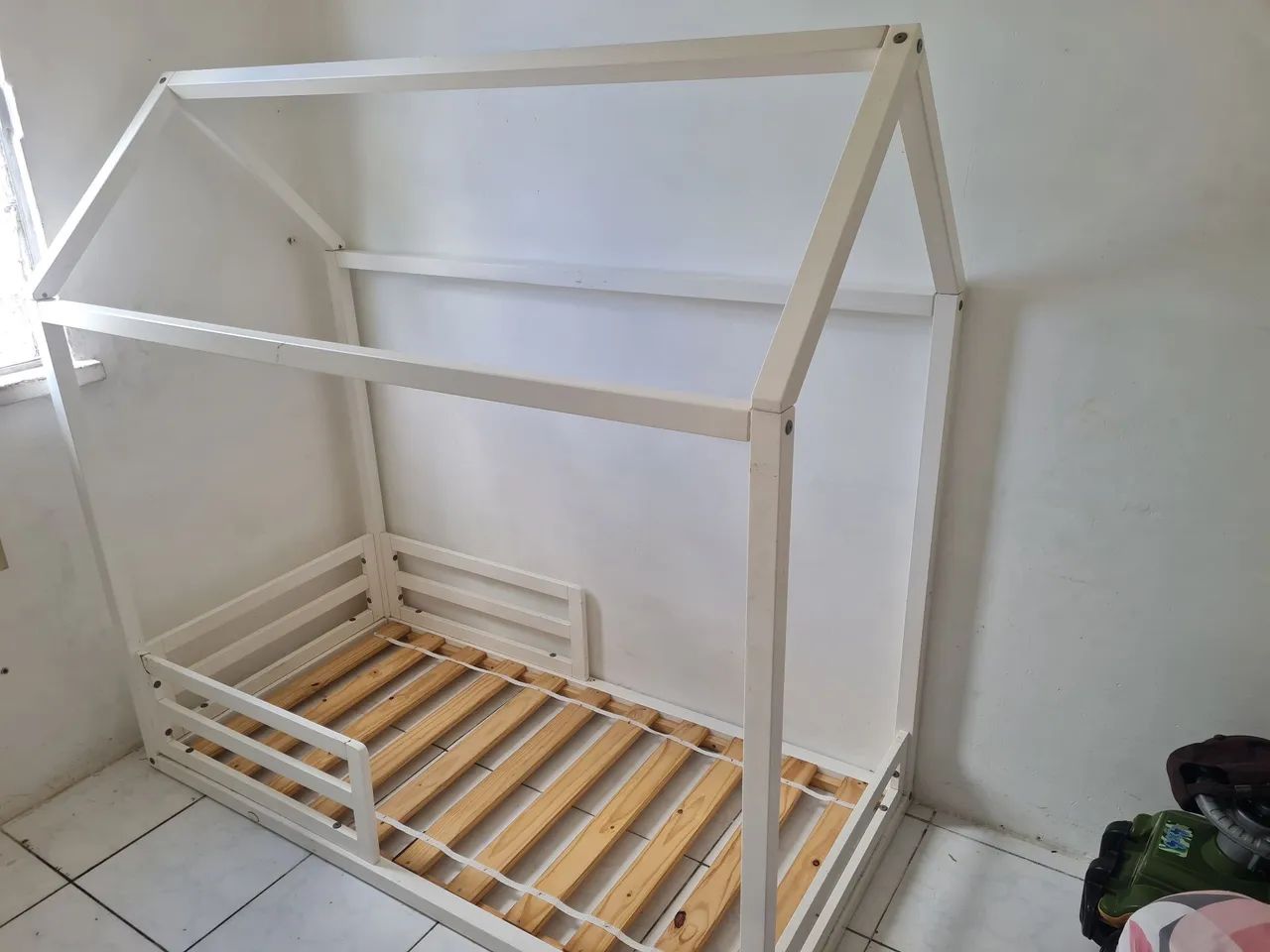 Cama Infantil Casinha Branca Montessoriano - Foto 3