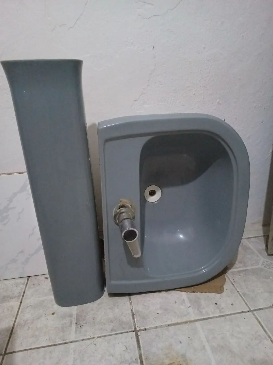 Gray Ceramic Bidet for Bathroom