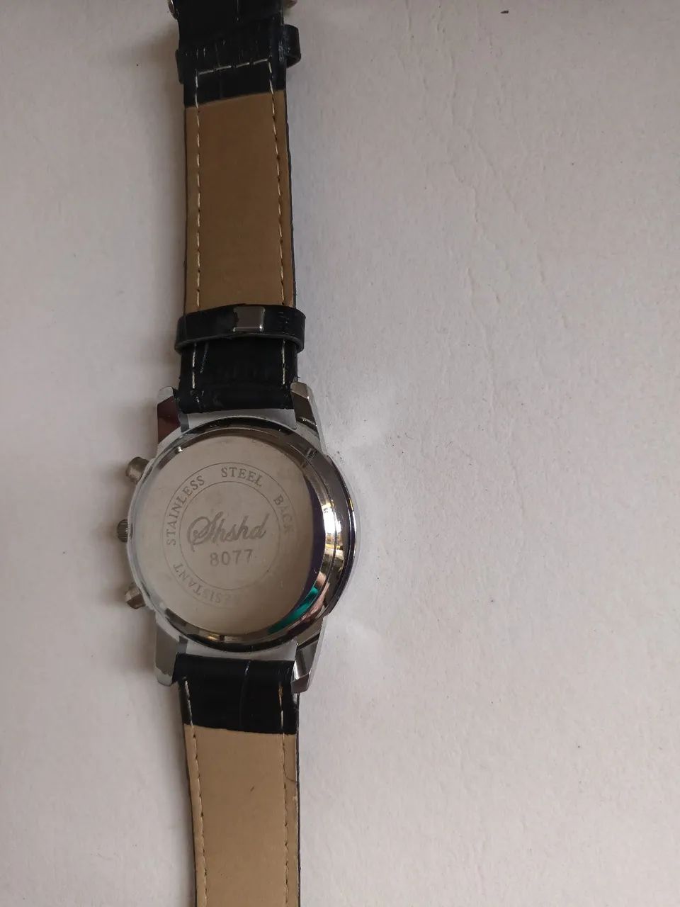 Relógio masculino pulseira preta - Foto 4