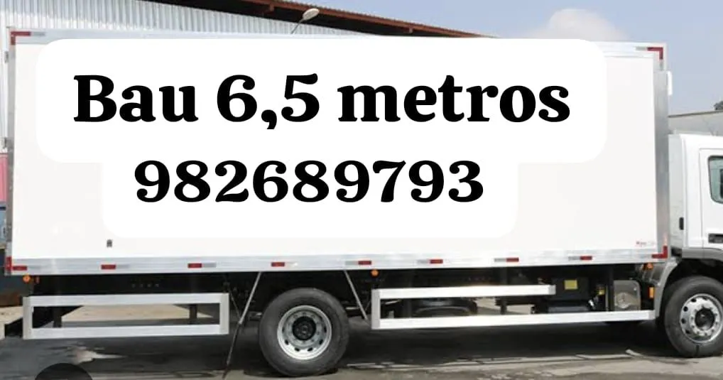 Mudança e Cargas  Caminhão Baú Disponível 24h