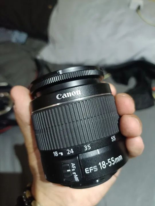 Lente Canon para Câmera 18-55mm - Foto 3