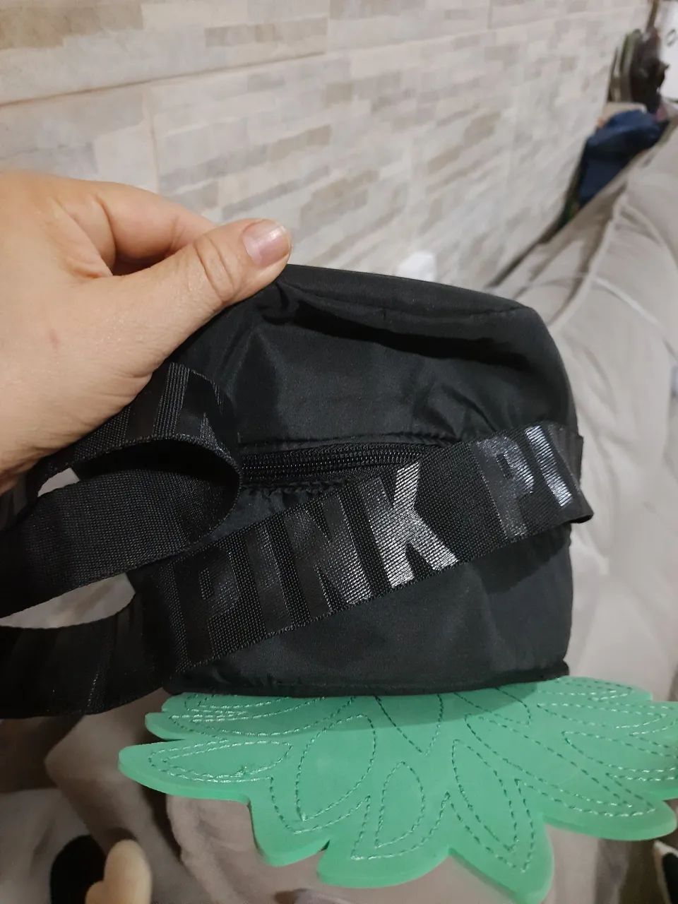 Bolsa de ombro abacaxi Pink - Foto 4