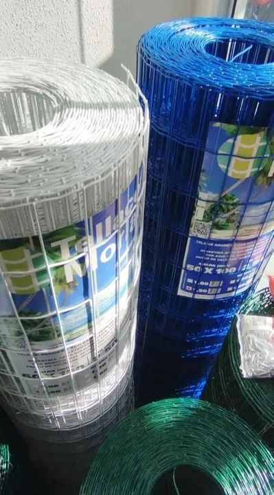 Tela Soldada Revestida em PVC ? Tellacor Morlan ? Tela Revestida em PVC Morlan Soldada  - Foto 5