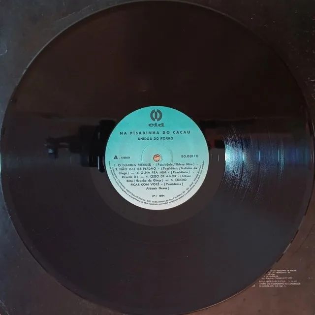 disco de vinil lp unidos do forró - na pisadinha do cacau - Foto 3