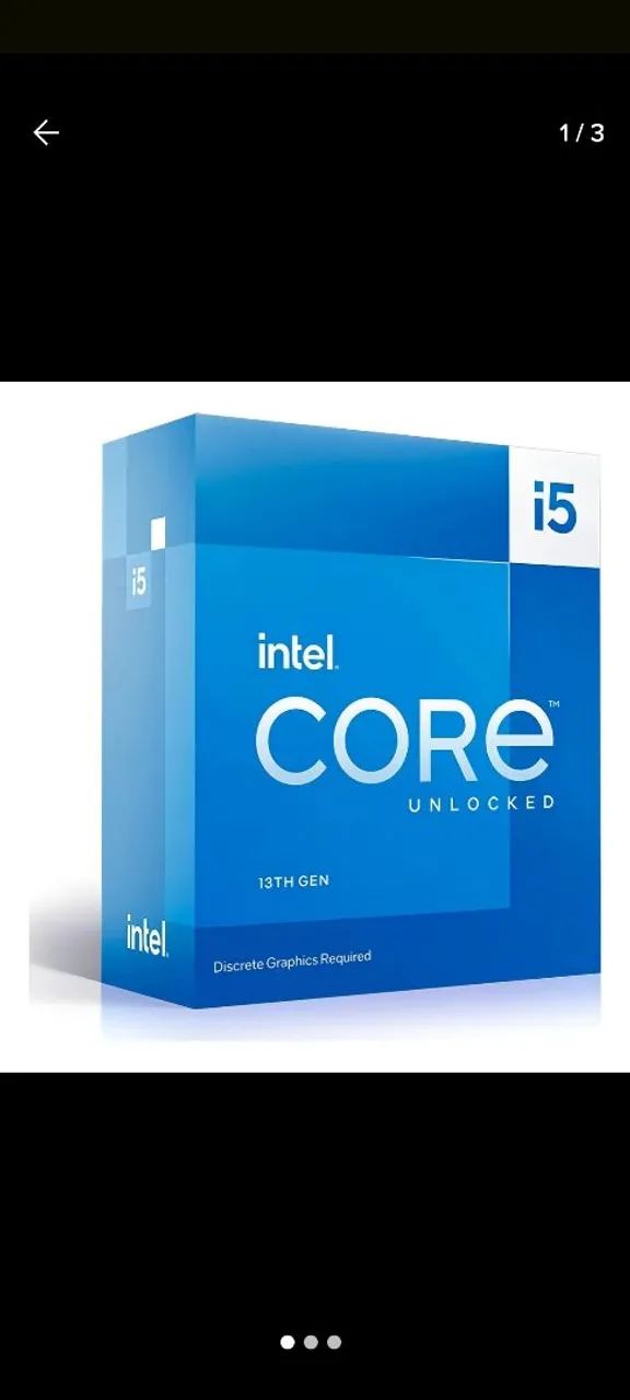 Processador Intel Core i5-13600K, 13ª Geração
