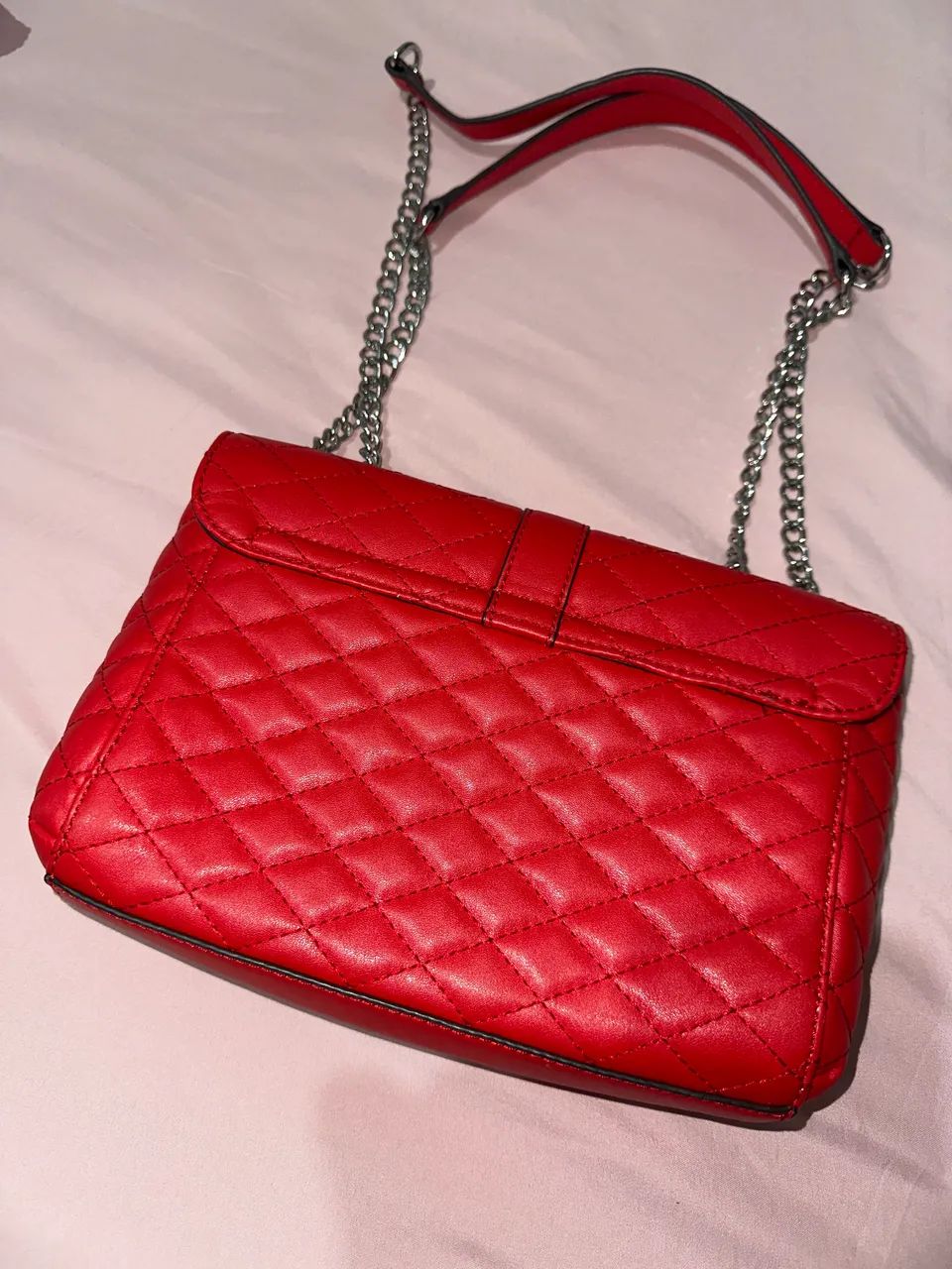 BOLSA VERMELHA GUESS LOS ANGELES  - Foto 3