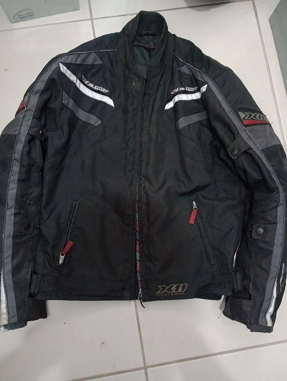 KIT MOTOCICLISTA (JAQUETA + LUVA X11 E CAPACETE LS2)