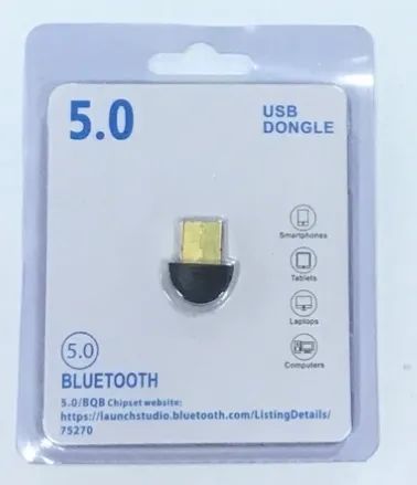 Adaptador Bluetooth Usb 5.0 Conector Pc Windows Sem Fio - Foto 3