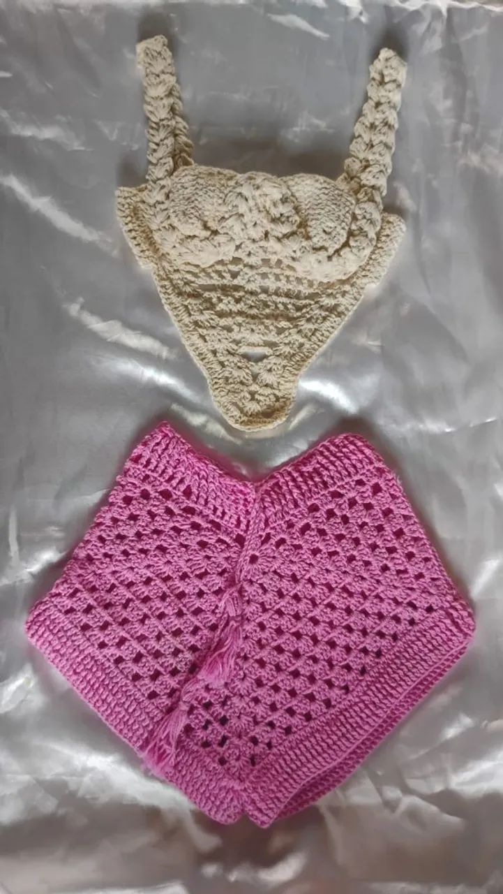 Roupa de crochê ? infantil  - Foto 2