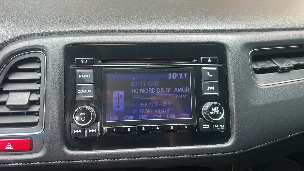 Central multimídia Honda HR-V