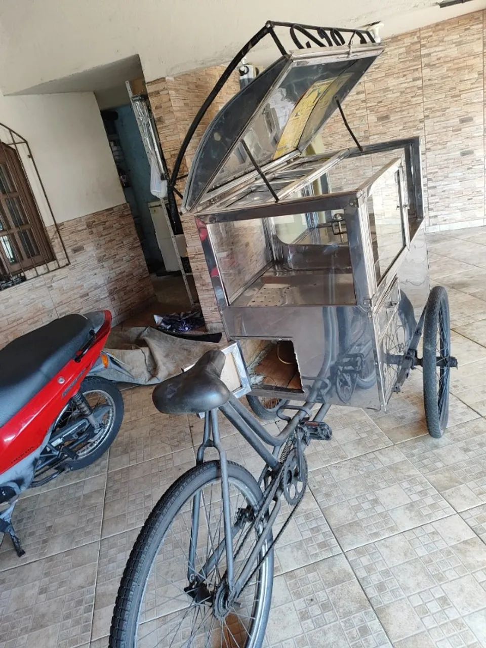 Carrinho de Pipoca Usado - Aço Inox - Foto 5