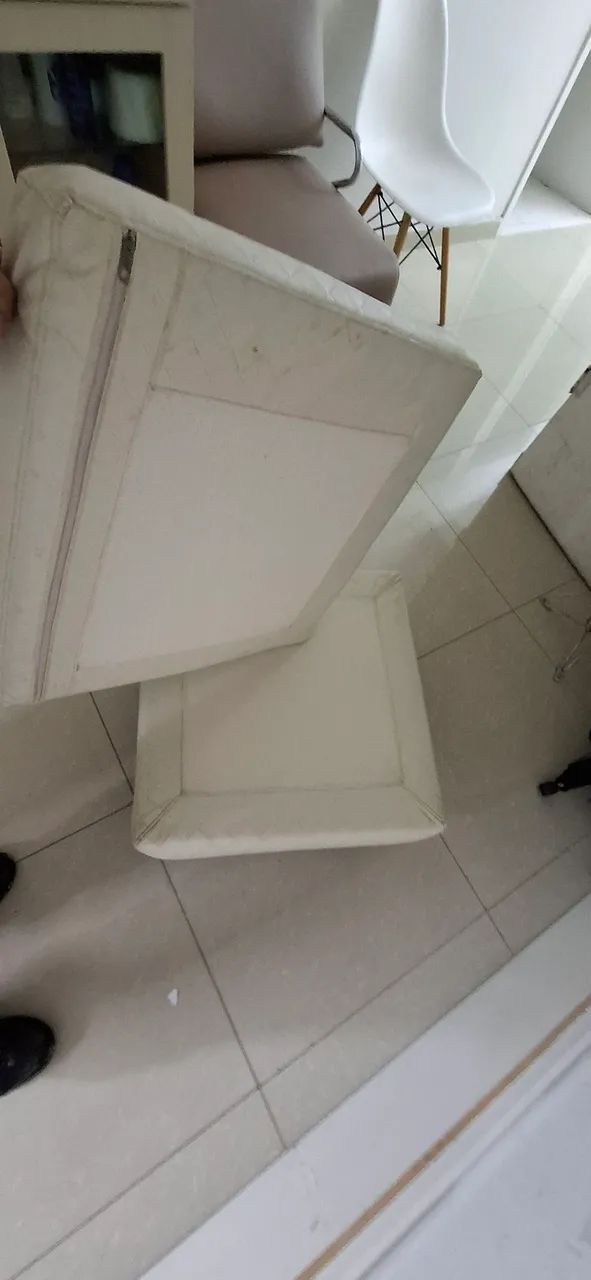 Puff branco white - Foto 2