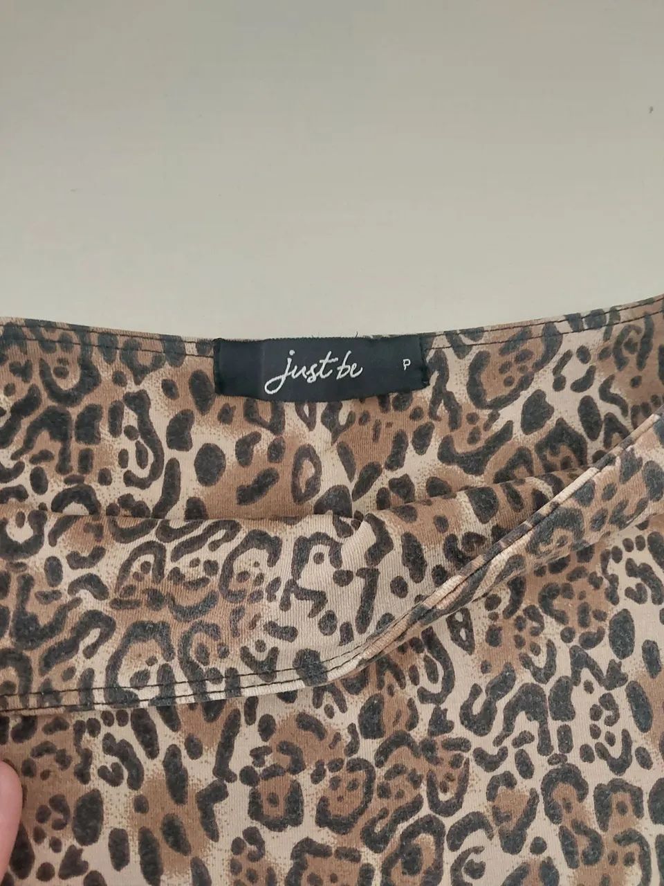 Saia animal print tamanho P - Foto 2