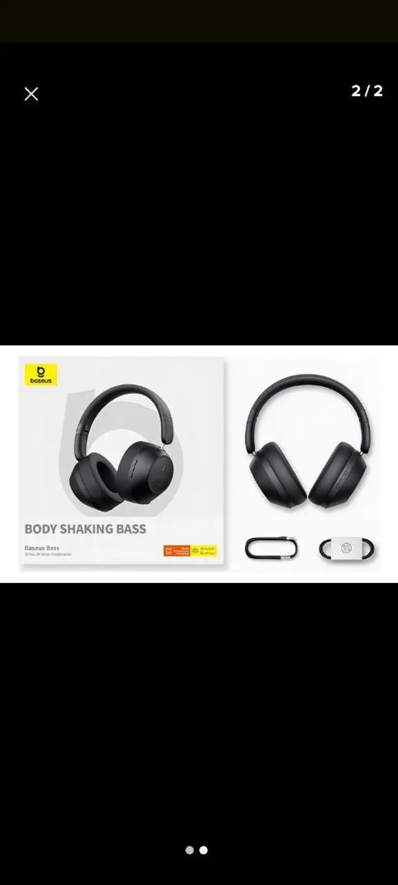 Fone Bass 30 Max Baseus  - Foto 2