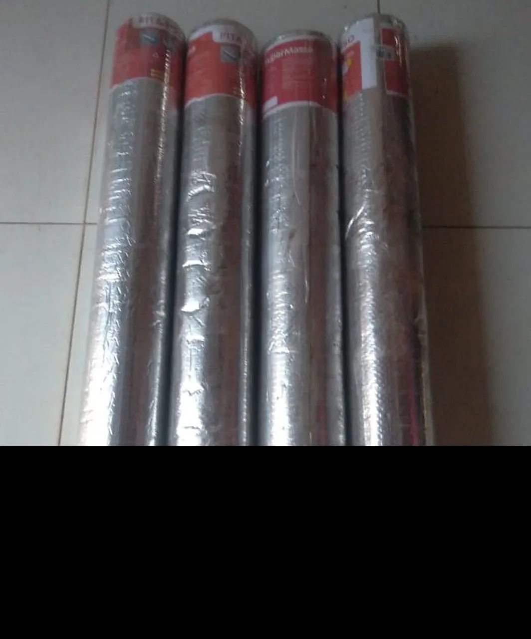 Manta adesiva aliminizada