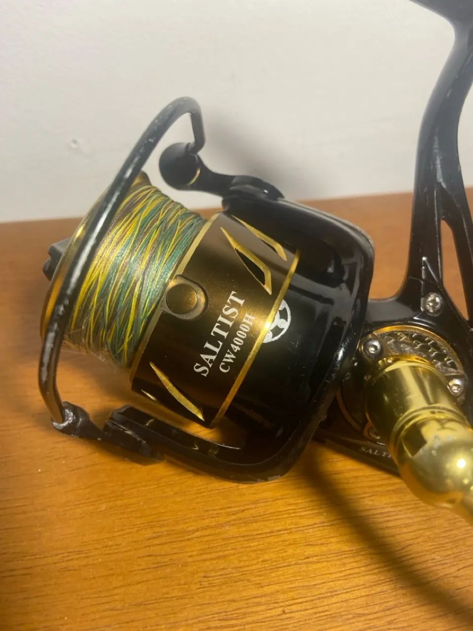 Molinetes lurekiller saltist sw 10000pg e 4000h usados - Foto 5