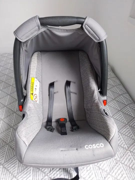 Cadeirinha de Carro Cosco Wiz - Preta e Cinza - Foto 5