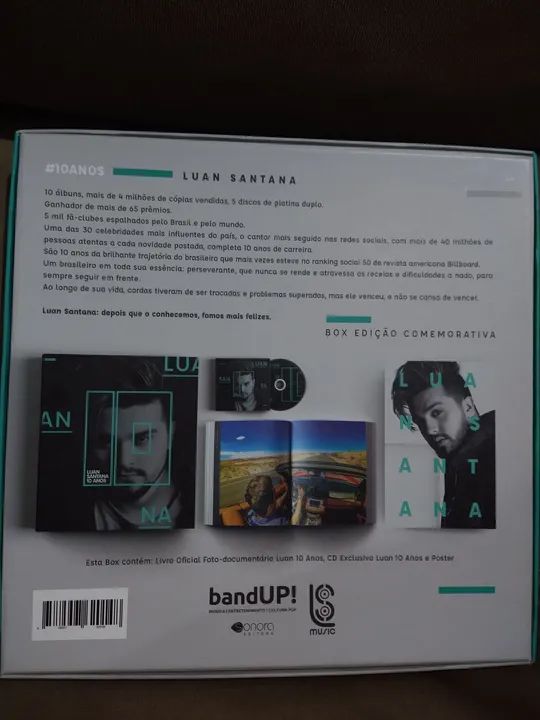 BOX Edição Comemorativa LUAN SANTANA 10 Anos  - Foto 5