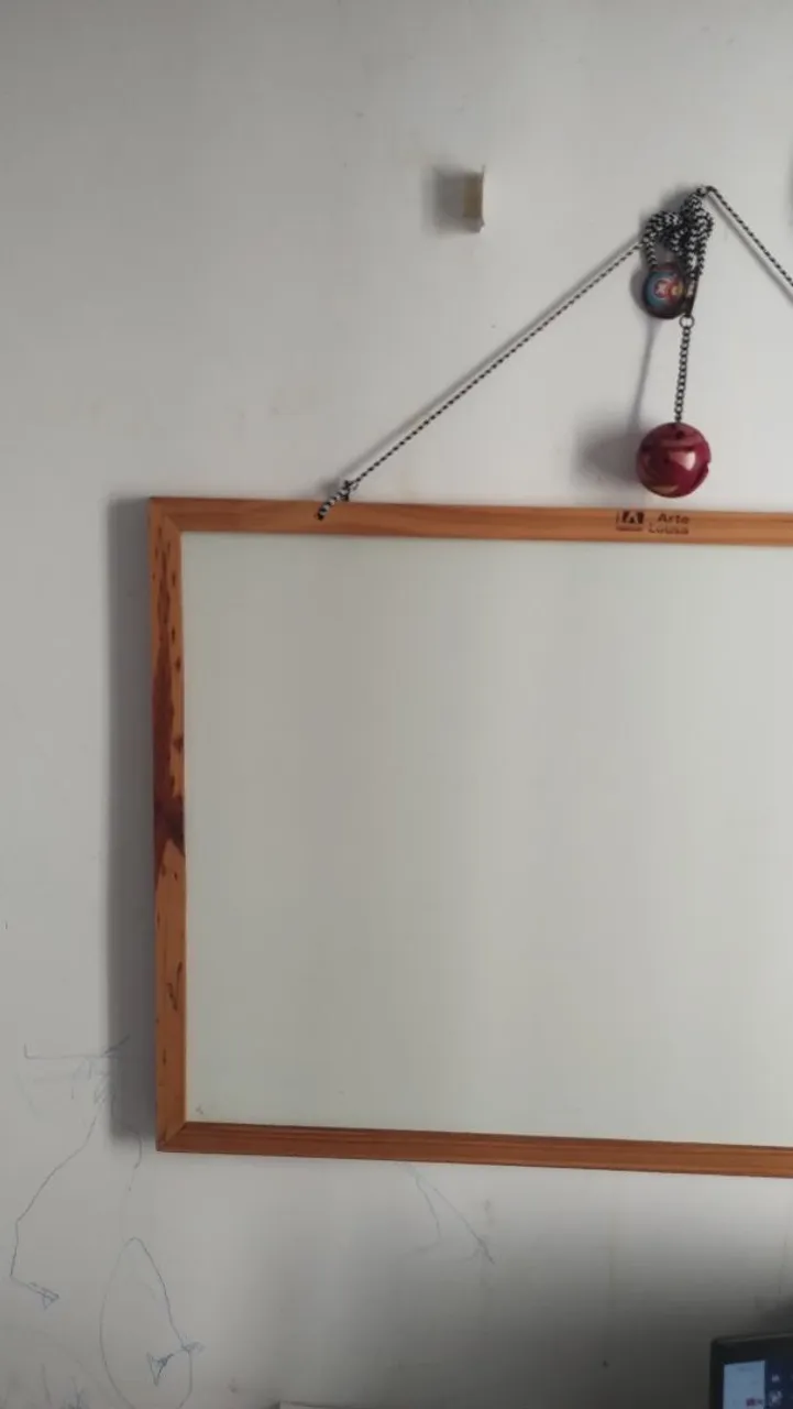 Quadro Branco para Escritório 100 x 70 área útil 95 x65