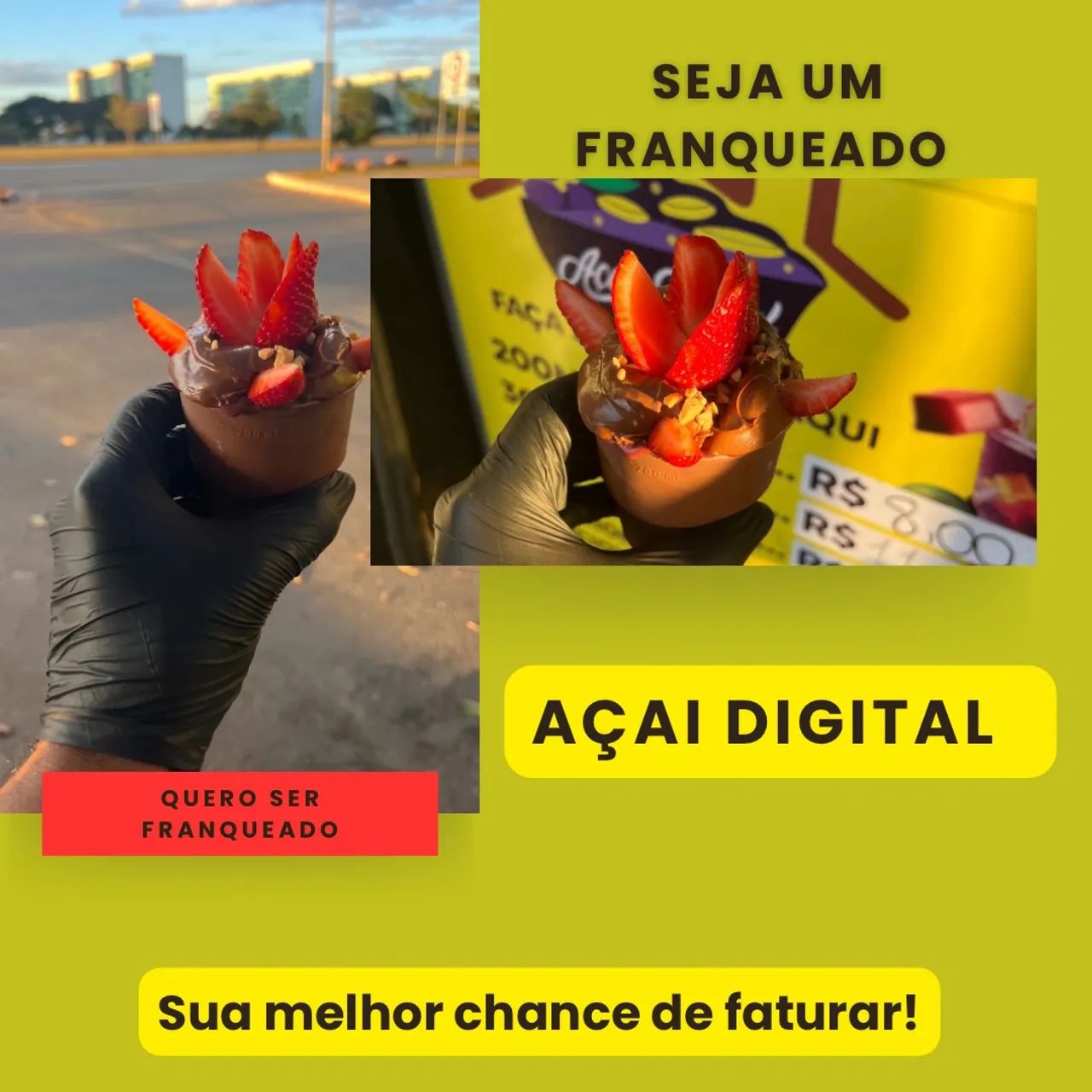 Food trucker de açaí, pronto pra vender  - Foto 2