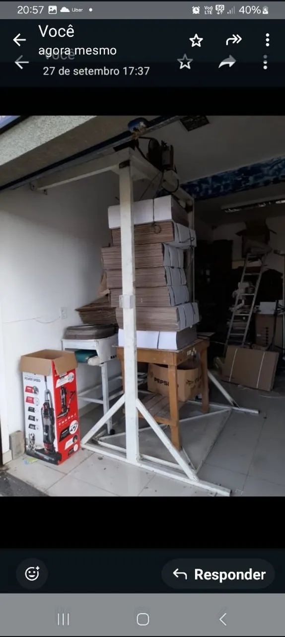 Maquina Acopladeira de papelão - Foto 3