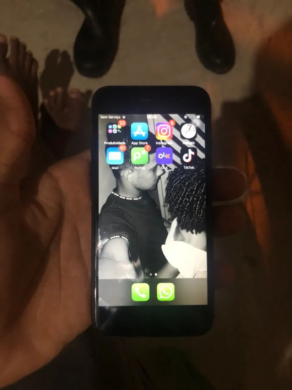 iPhone 7 normal pra trocar em 8  - Foto 4
