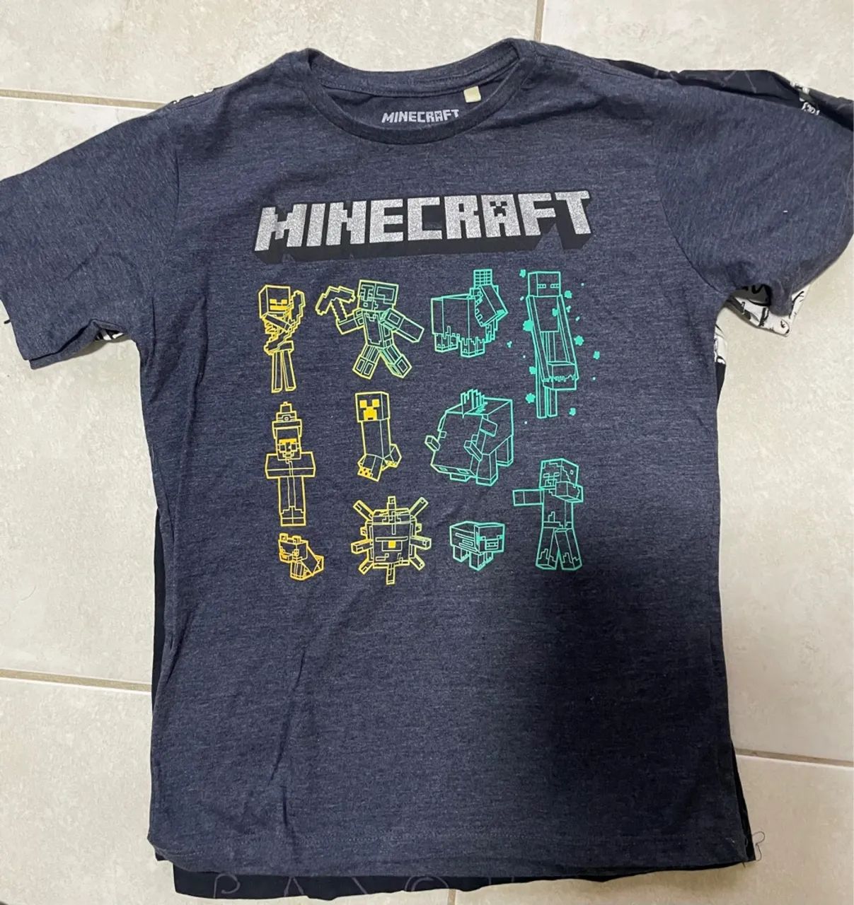5 Camisetas Infantis - Minecraft, Skate, Harry Potter e Shido Code - Foto 3