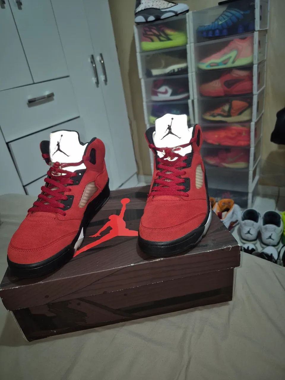 Air Jordan 5 Retro toro bravo original tamanho 43 - Foto 2
