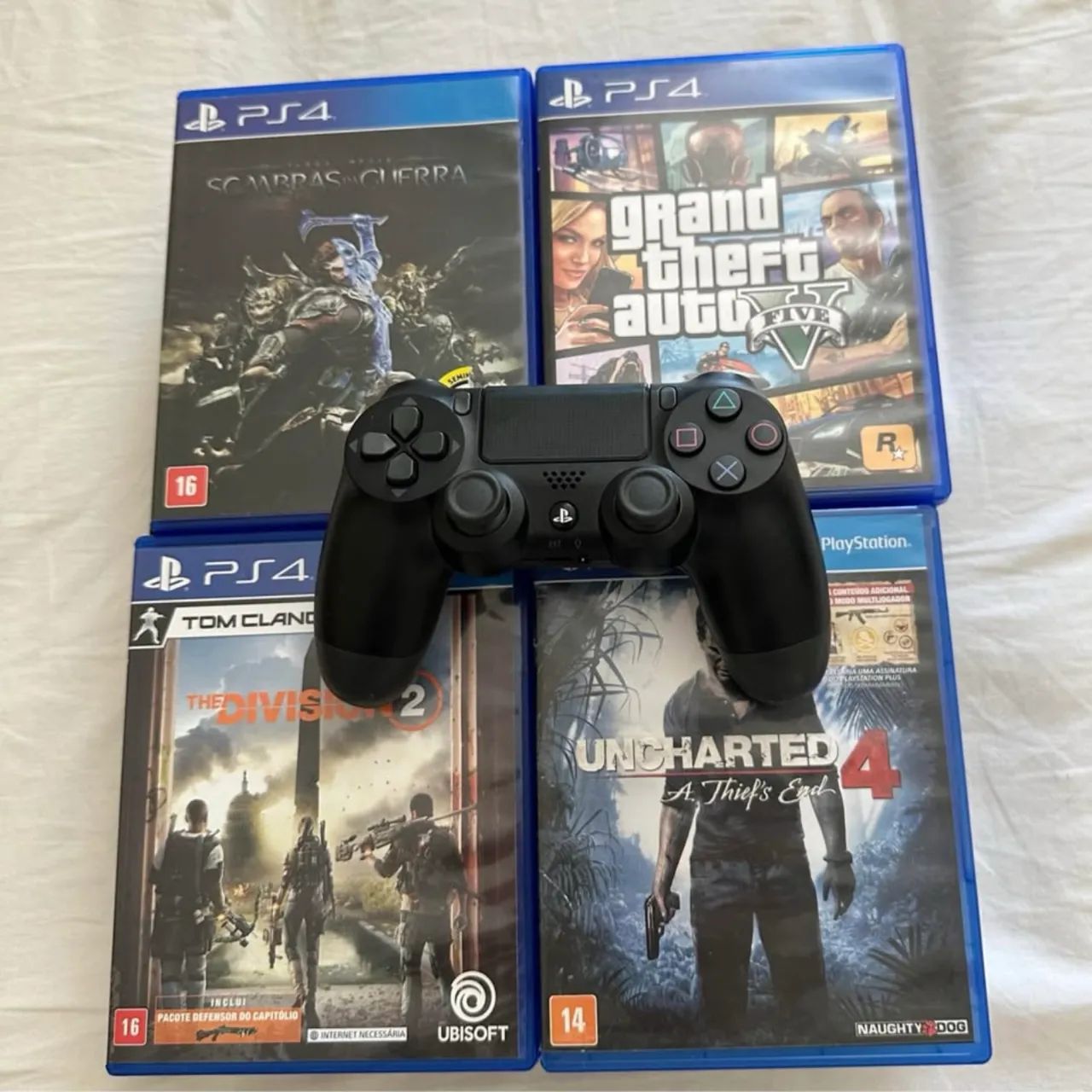 PlayStation 4 com jogos, aceito cartão! - Foto 3