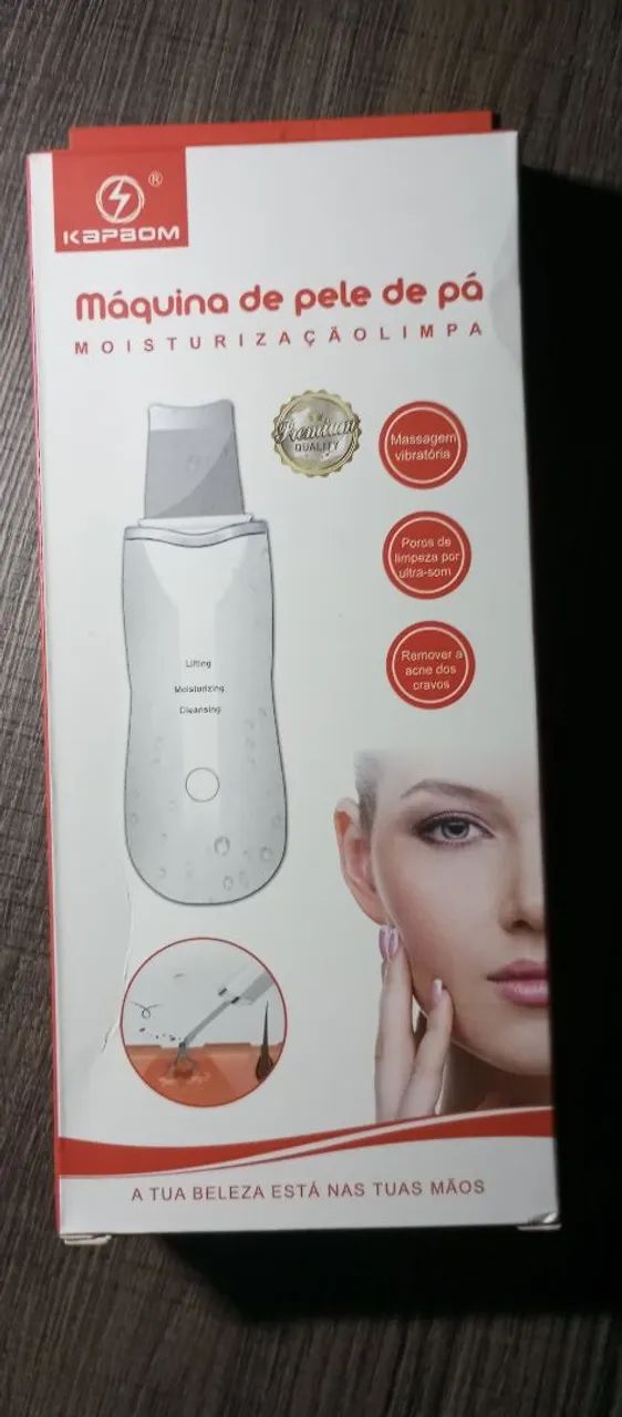 Aparelho de Limpeza Facial Ultrassônico KAPBOM