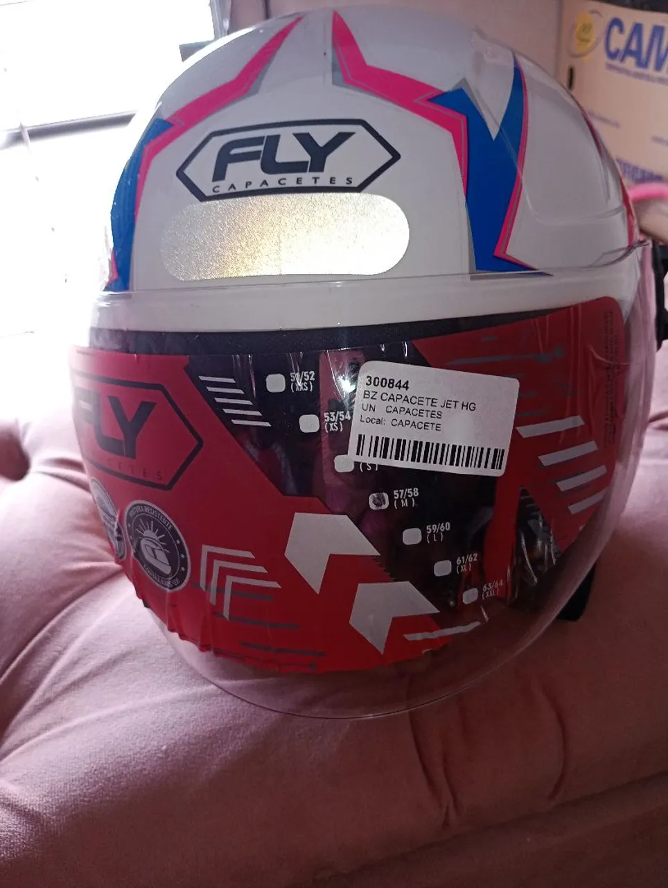 Capacete Fly Jet HG BZ