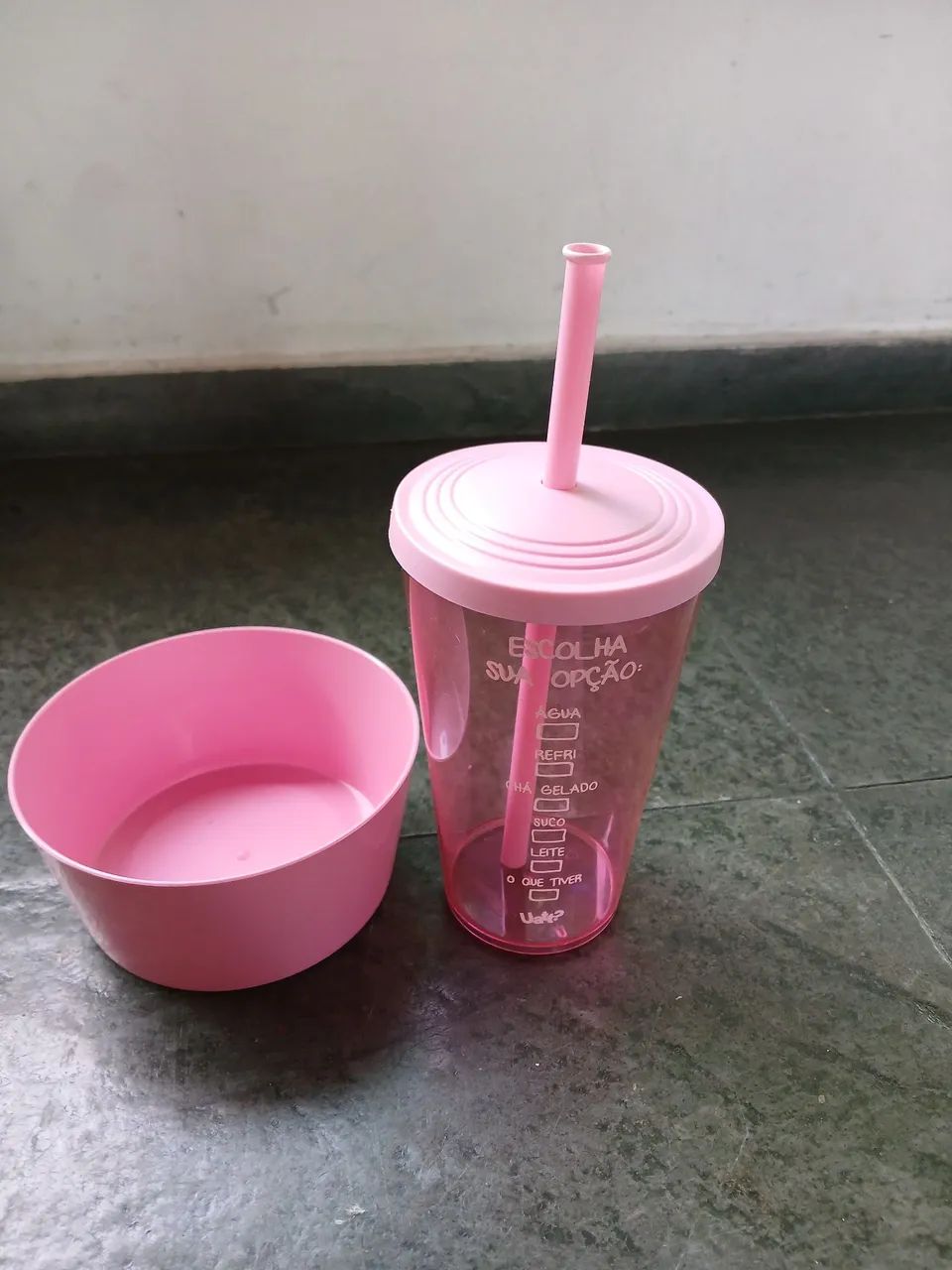 Almofada Lanchinho CatCórnio, com pote e copo. - Foto 2