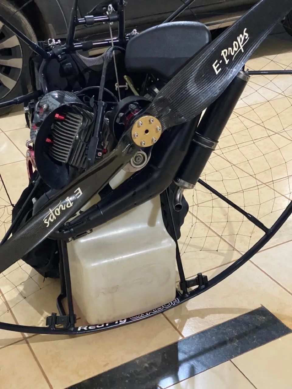 Flexus 2 nova se uso mais Paramotor Moster plus 185