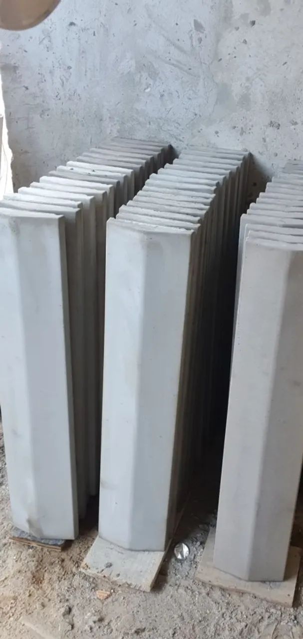 Rufos para muro e fachadas  tipo casinha medindo  0.80 comprimento por 0.19 largura  - Foto 3