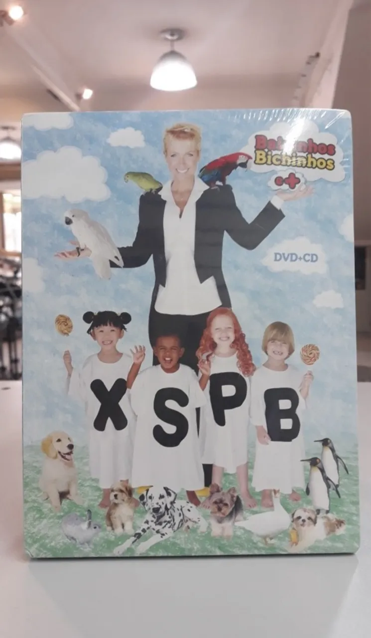 KIT CD + DVD Xuxa só para baixinhos 10 - XSPB 10 Baixinhos Bichinhos e mais - lacrado