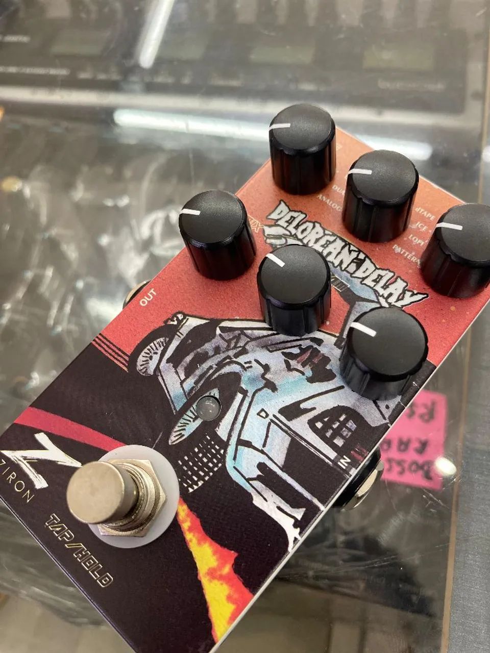 Pedal de reverb Ziron