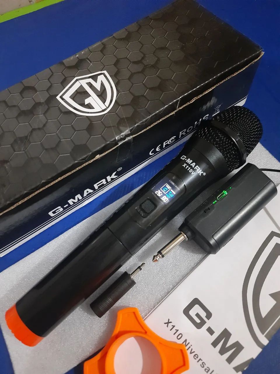 Microfone Sem Fio G-MARK X110V - Foto 3