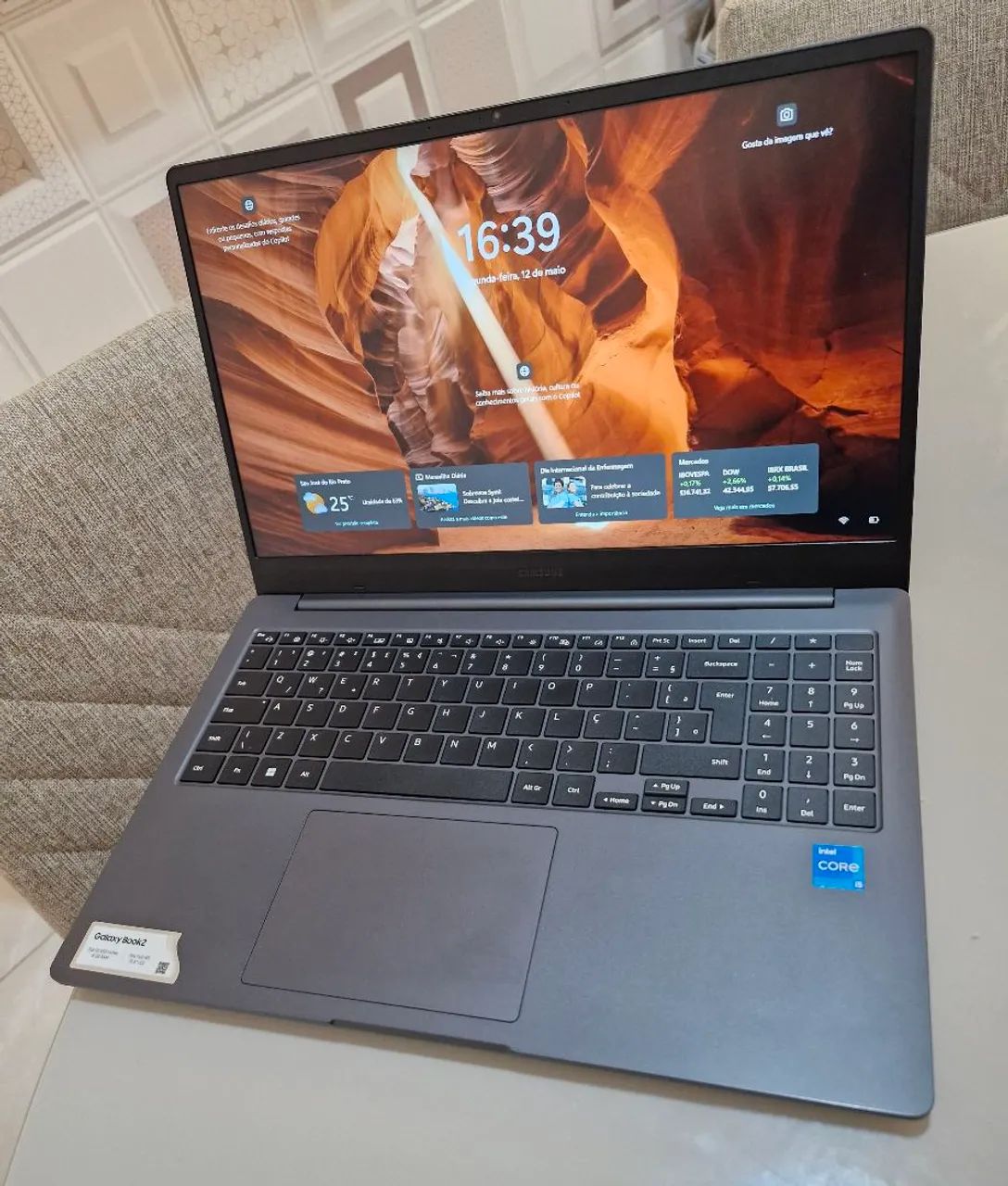 Notebook Samsung Galaxy Book2