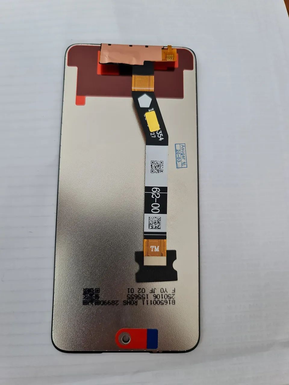 TELA FRONTAL MOTOROLA MOTO G54 NOVA INSTALADA