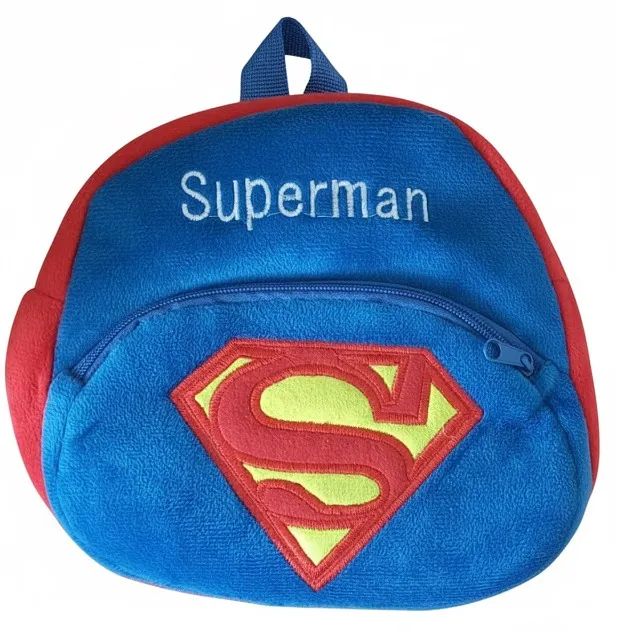 Mochila Infantil do Super Man 22x22x7cm Usada Ótimo Estado
