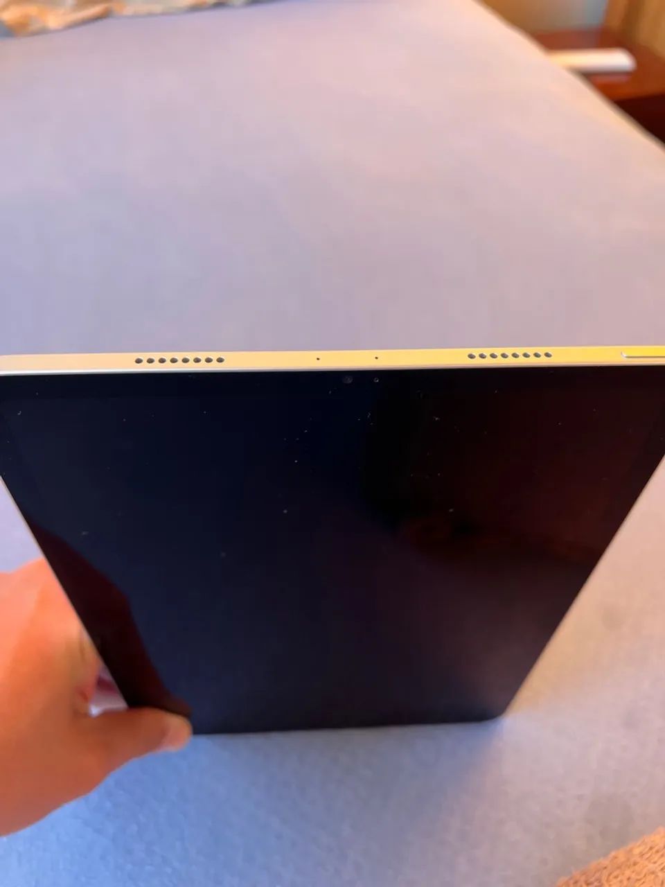 iPad Pro 4 M2 256 Gb Prata + capa magnética + teclado - Foto 2