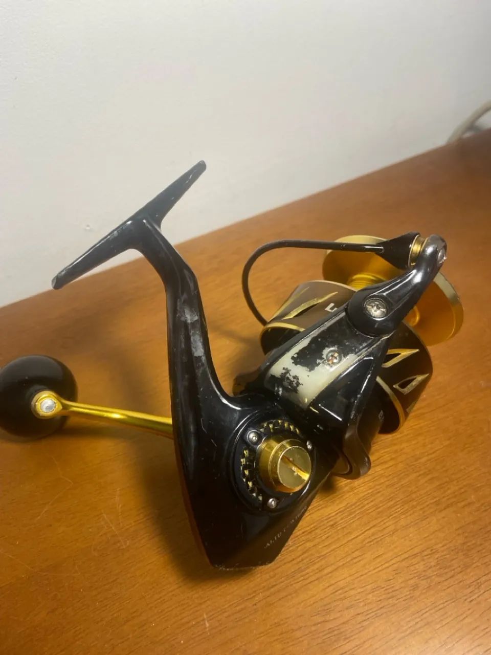 Molinetes lurekiller saltist sw 10000pg e 4000h usados - Foto 3