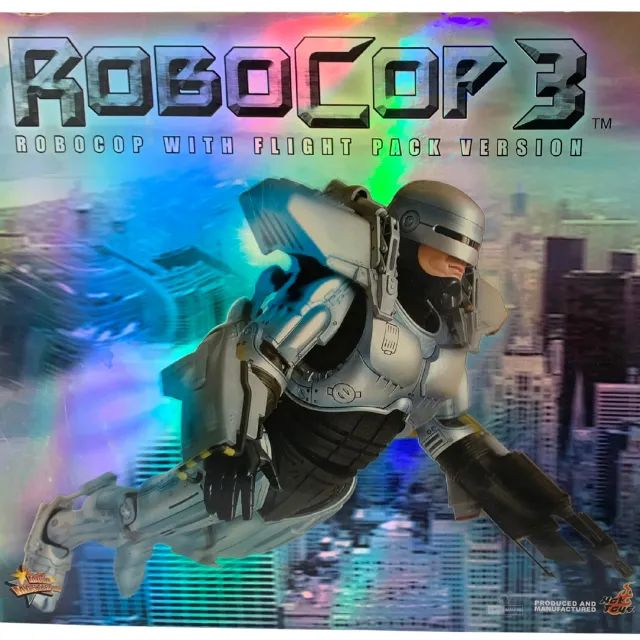 Boneco Robocop 3 Flight Pack - Hot Toys - Estado de NOVO