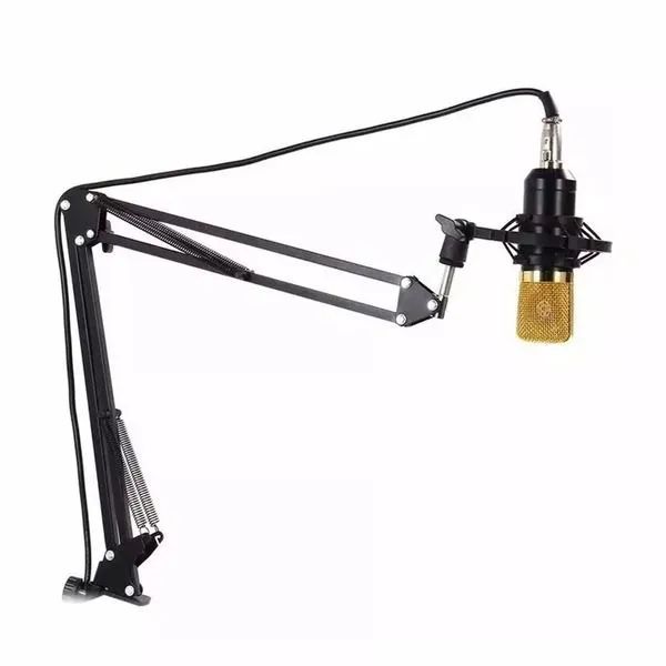 Suporte para Microfone de Mesa - Braço Ajustável articulado