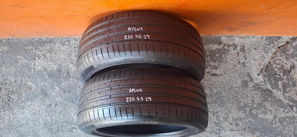 Par de Pneus Aro 19 Aplus 235 x 45 A610_Aceito Cartão - Foto 2