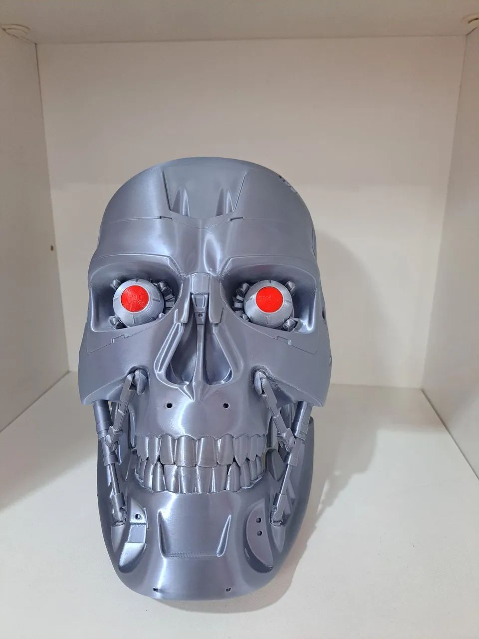 Cabeca do Exterminador do Futuro - 3D impresso 