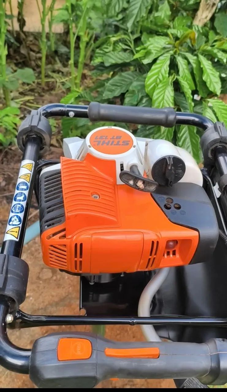 perfurador Stihl BT 131 semi-novo - Foto 2