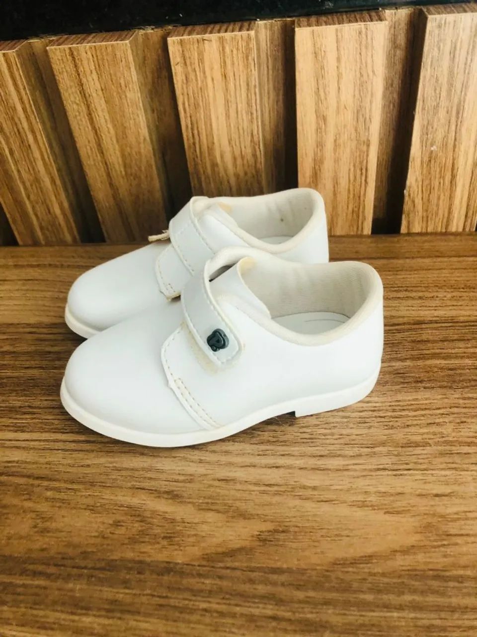 Sapato Bebê Branco N°18 - Foto 3
